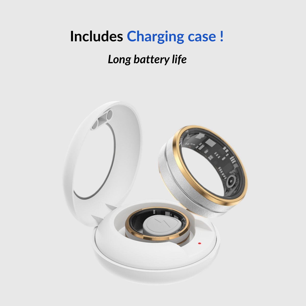 TFP Smart Ring, Sleep Tracker, Activity & Fitness Tracker, Blood Oxygen Tracker