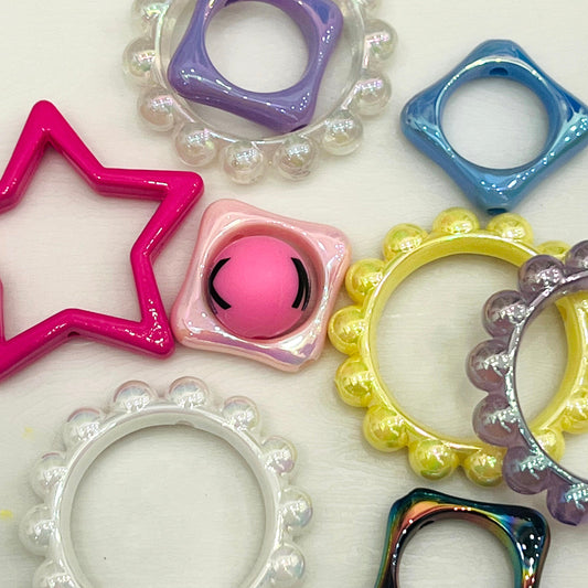 【Frame Beads】Circus Circle（Upgraded）/Good for Pens!