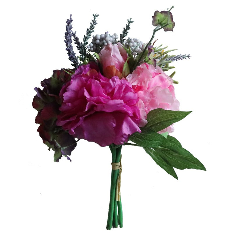 Real Touch Peony Hydrangea Bundle