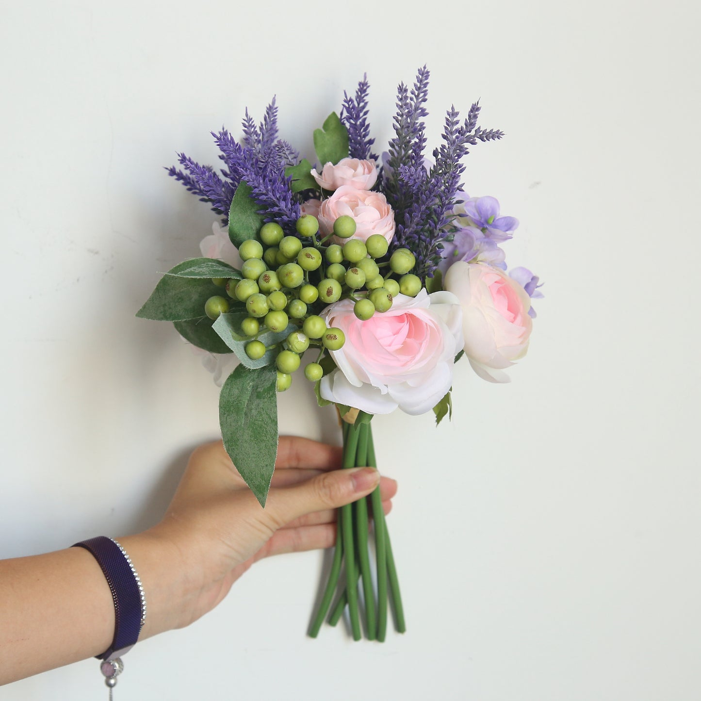 Real Touch Peony Ranunculus Bundle