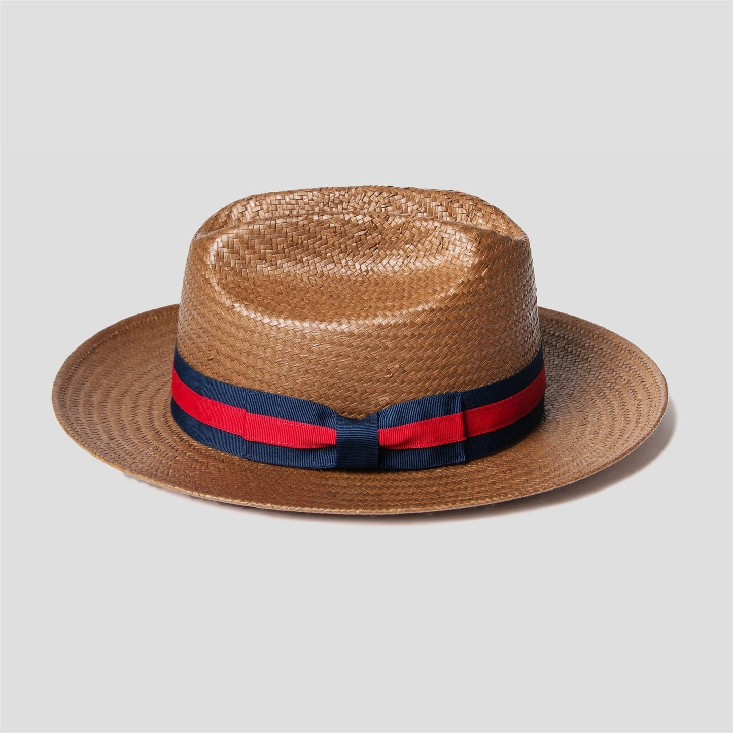 Miller Ranch Fedora -- Patriotic Straw